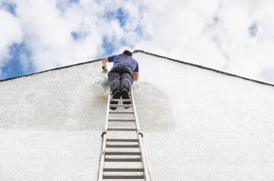 Peinture extérieure à Veyreau — façades et ravalement